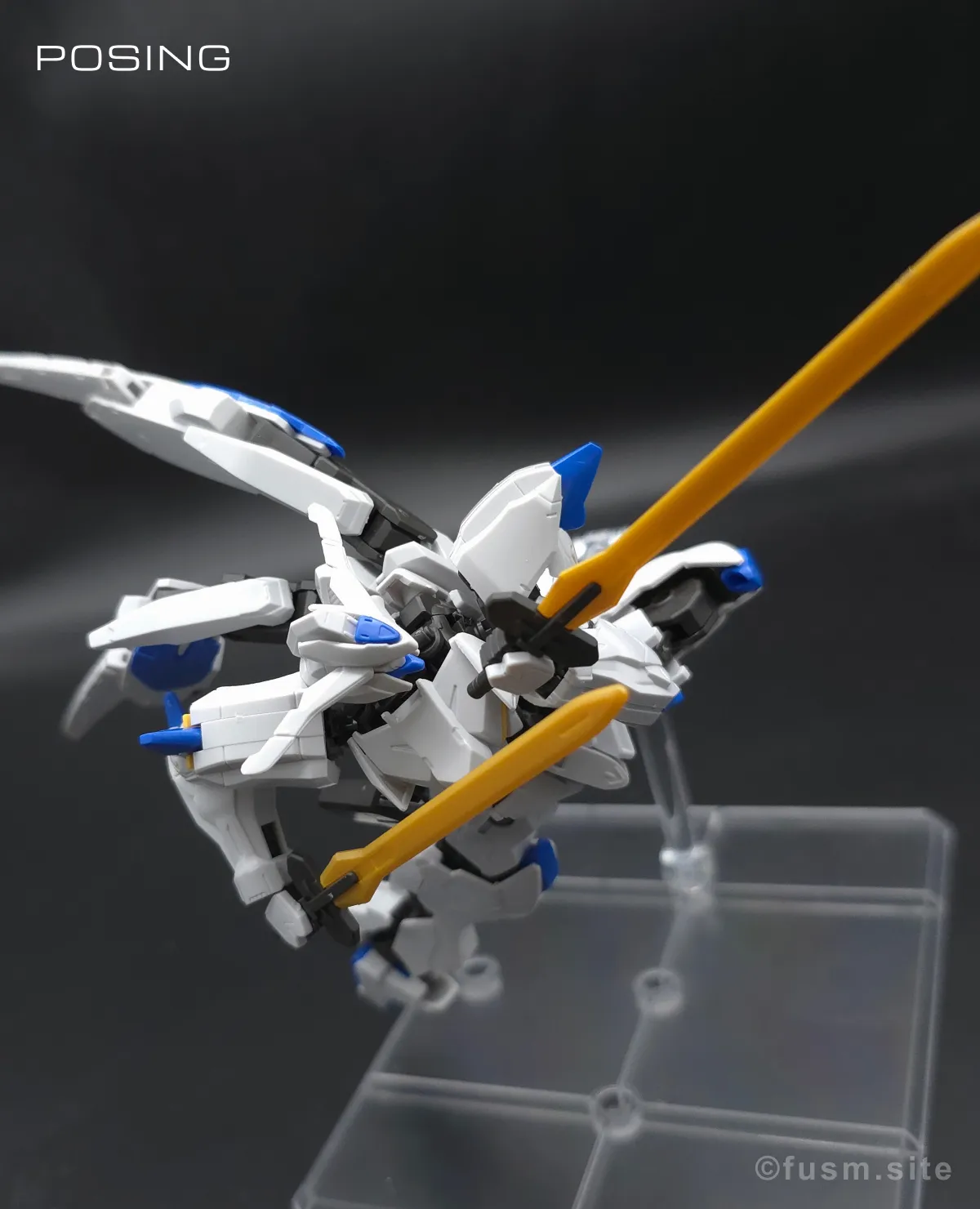 HG ガンダムバエル レビュー ポージング 12