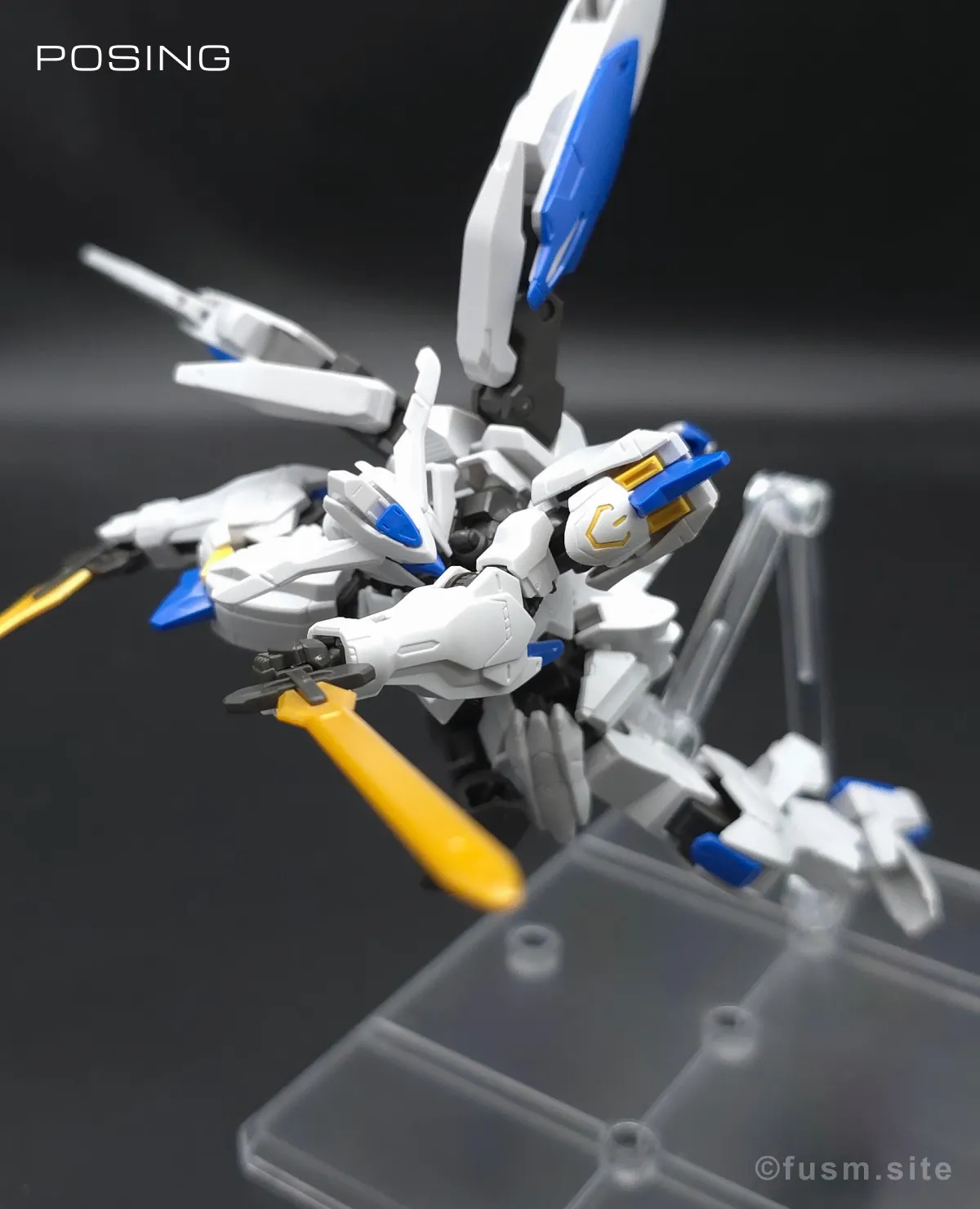 HG ガンダムバエル レビュー ポージング 13