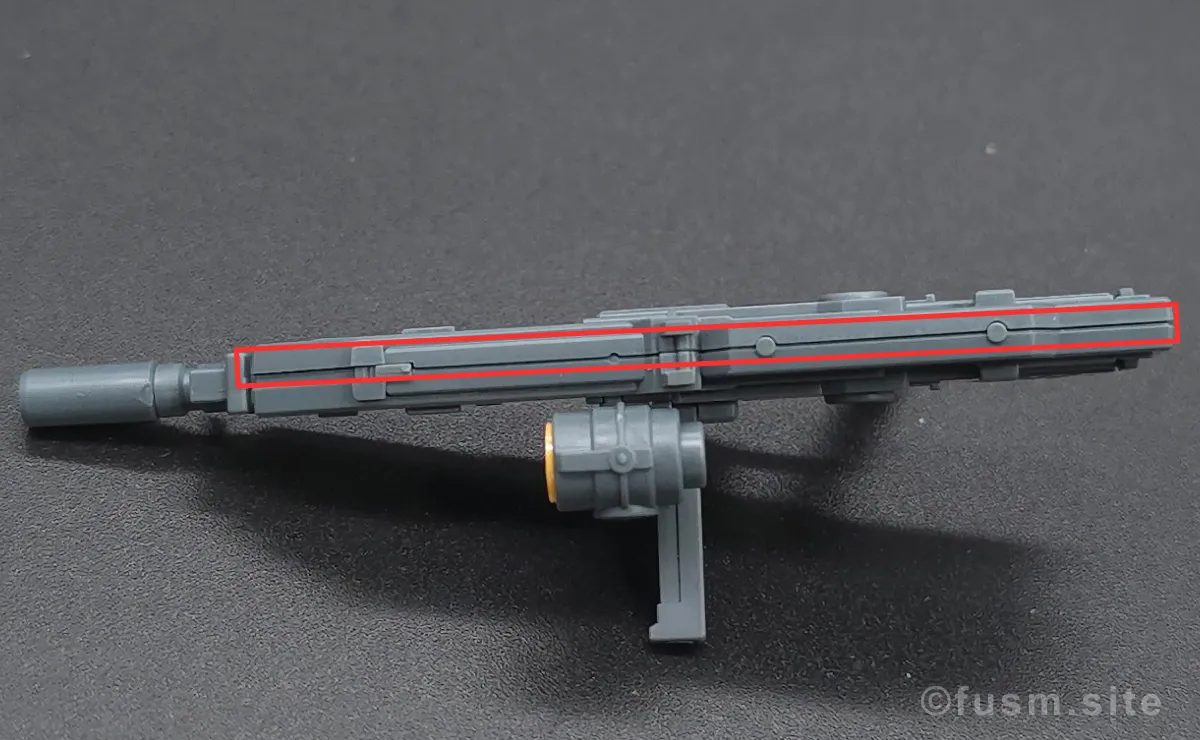 【傑作】HG ガンダム7号機『プレバン限定』 付属品 合わせ目