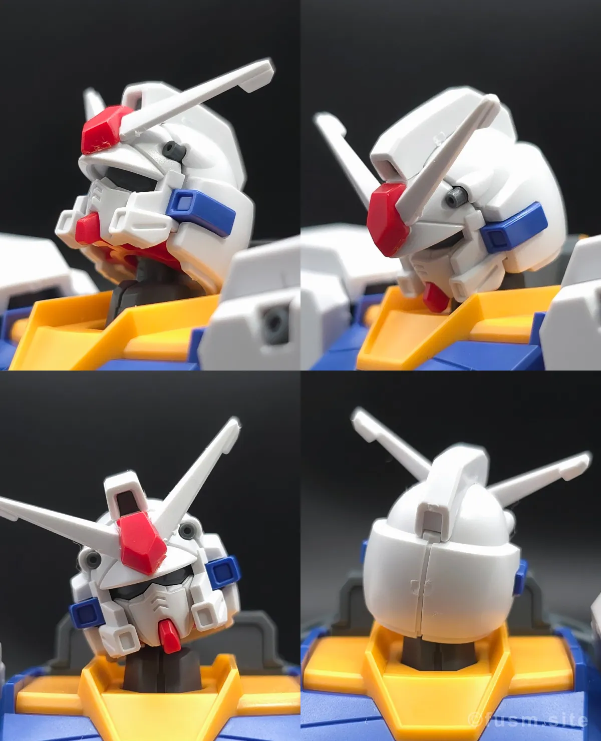 【傑作】HG ガンダム7号機『プレバン限定』 頭部ディテール 可動域 01