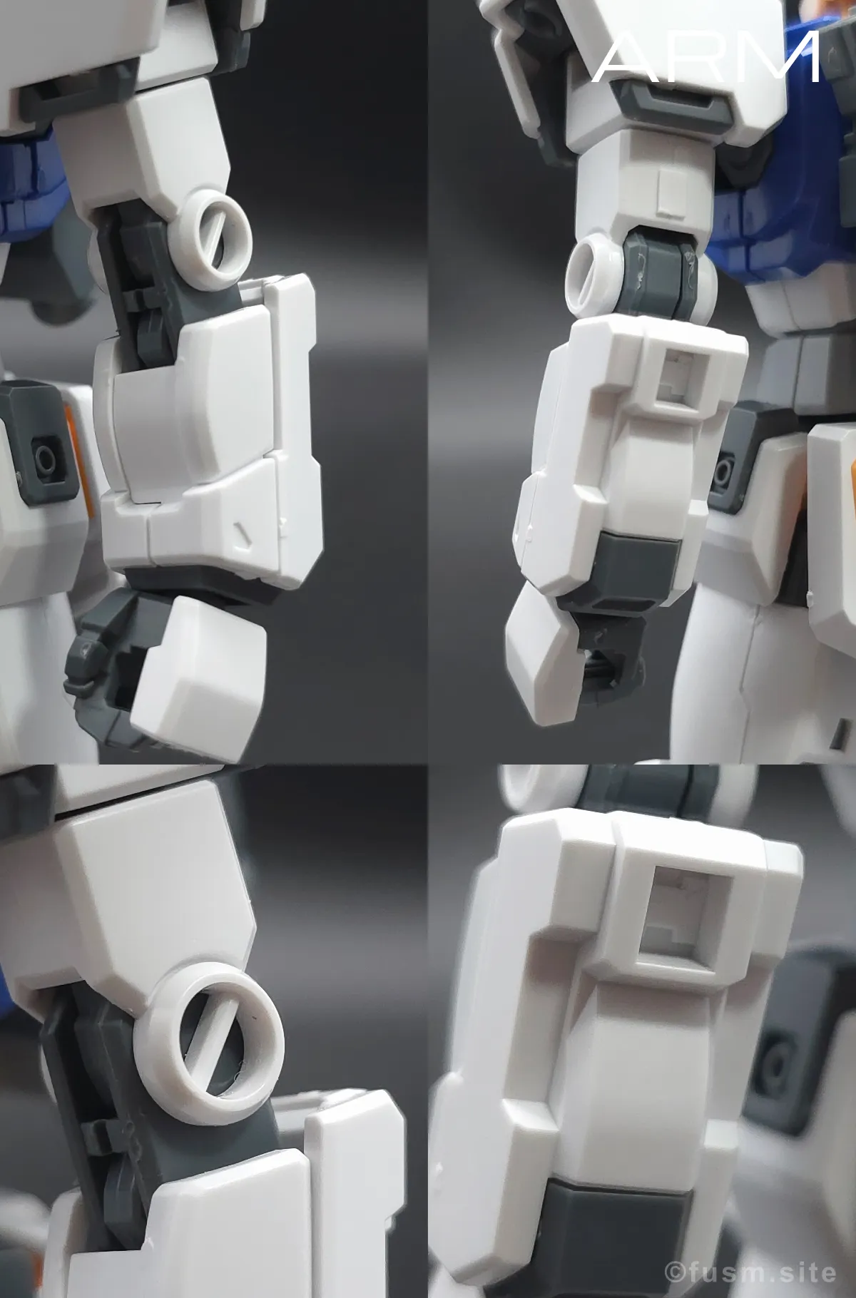 【傑作】HG ガンダム7号機『プレバン限定』 肩ディテール 02