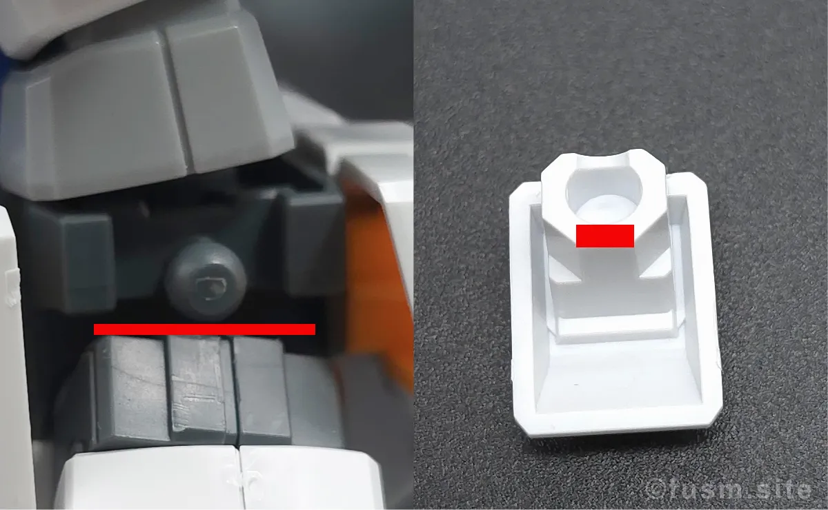 【傑作】HG ガンダム7号機『プレバン限定』 胴体ディテール 可動域 04