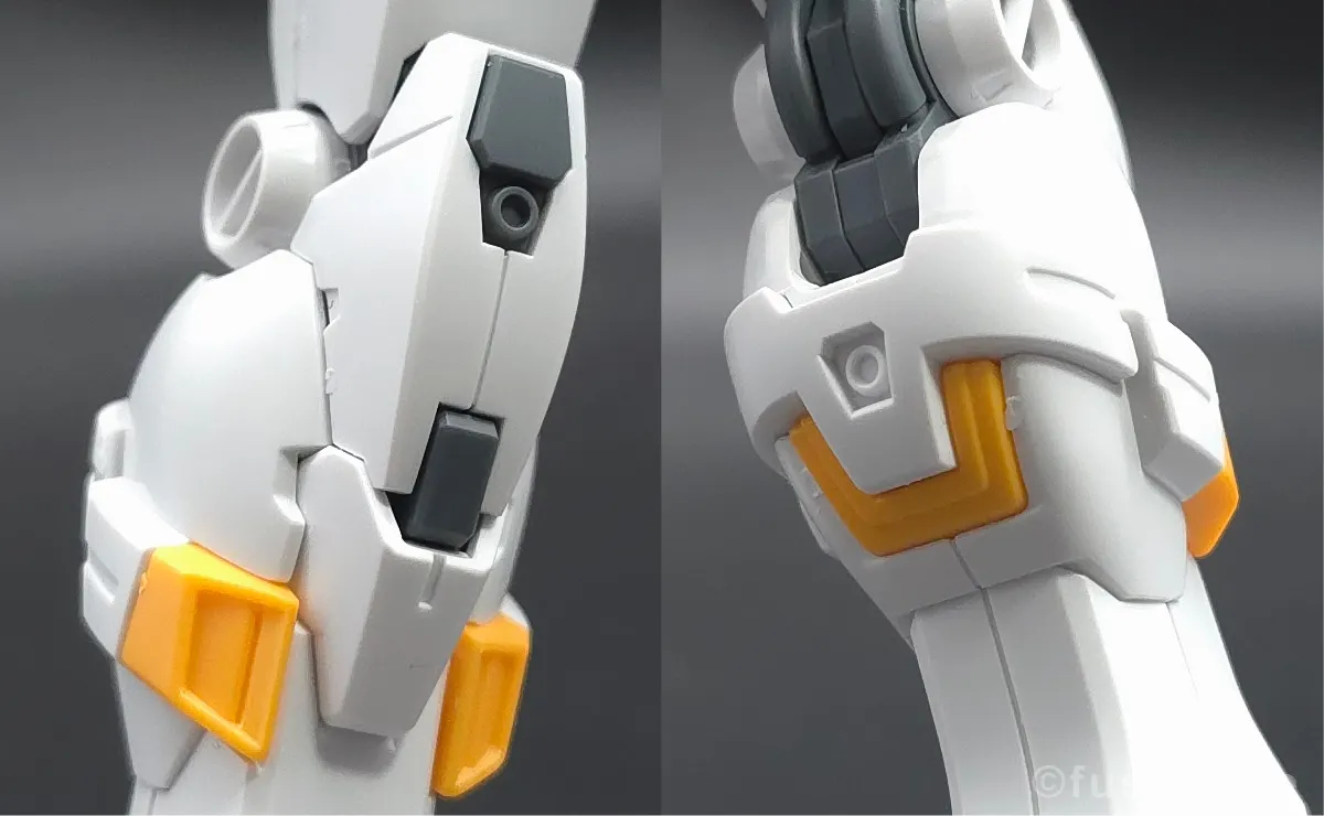 【傑作】HG ガンダム7号機『プレバン限定』 脚部ディテール 03