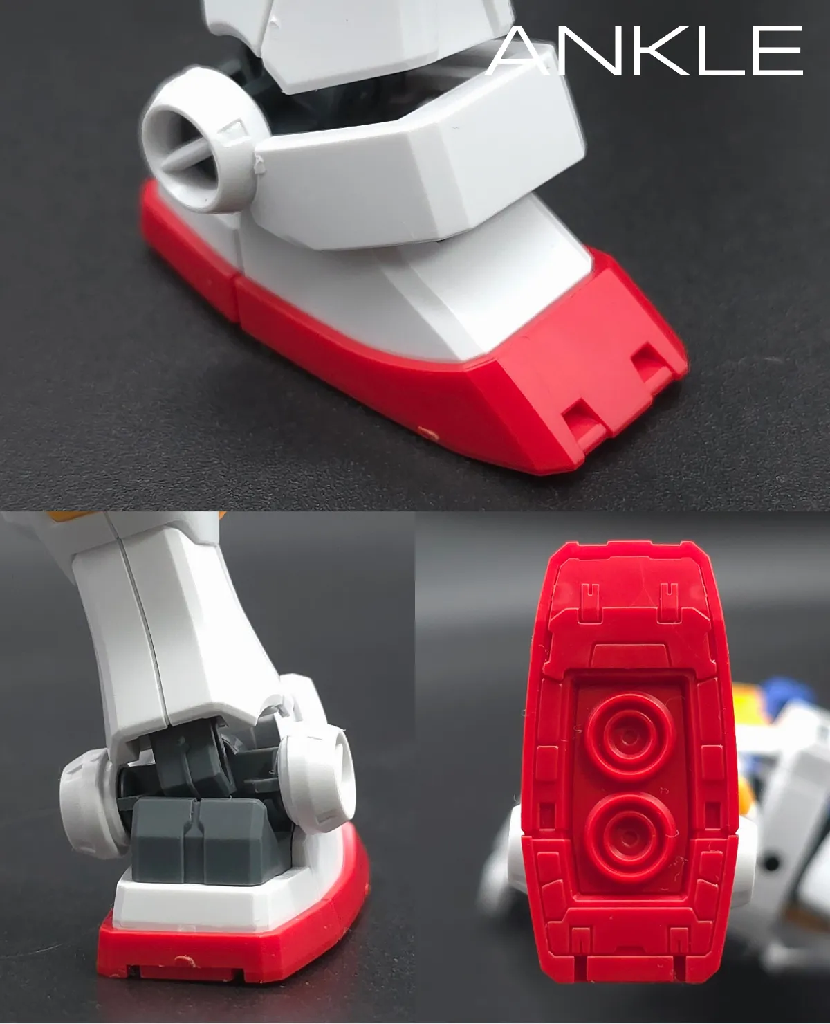 【傑作】HG ガンダム7号機『プレバン限定』 脚部ディテール 04