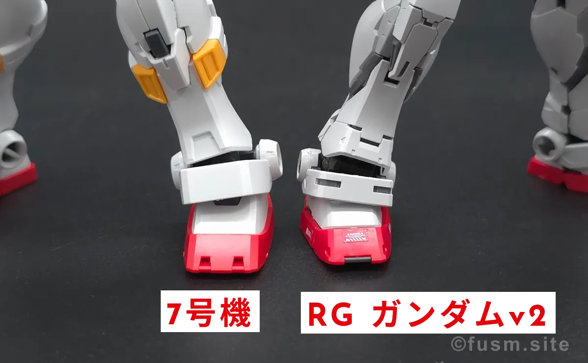 【傑作】HG ガンダム7号機『プレバン限定』 比較 04