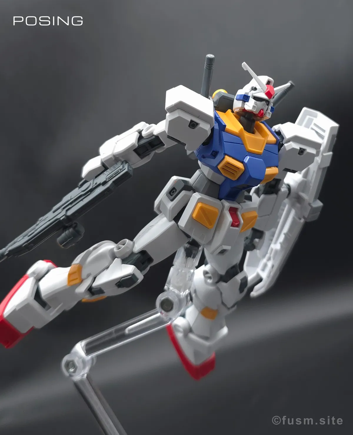 【傑作】HG ガンダム7号機『プレバン限定』 ポージング 01