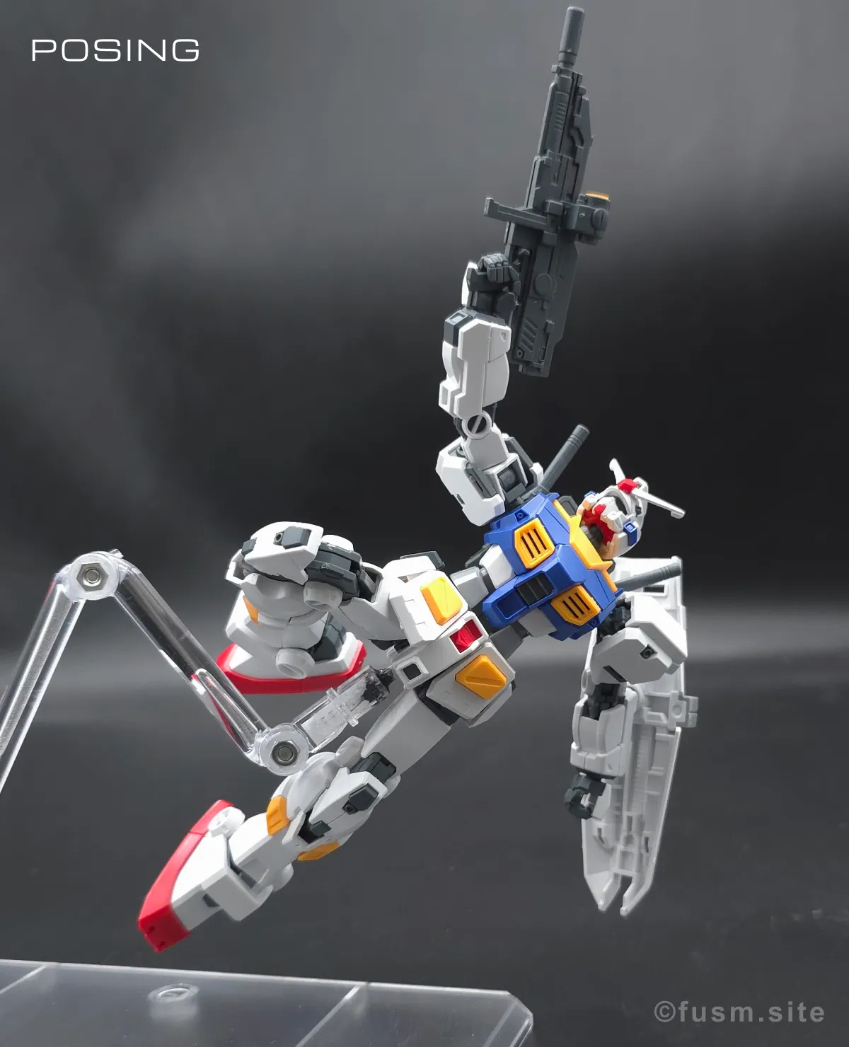 【傑作】HG ガンダム7号機『プレバン限定』 ポージング 06