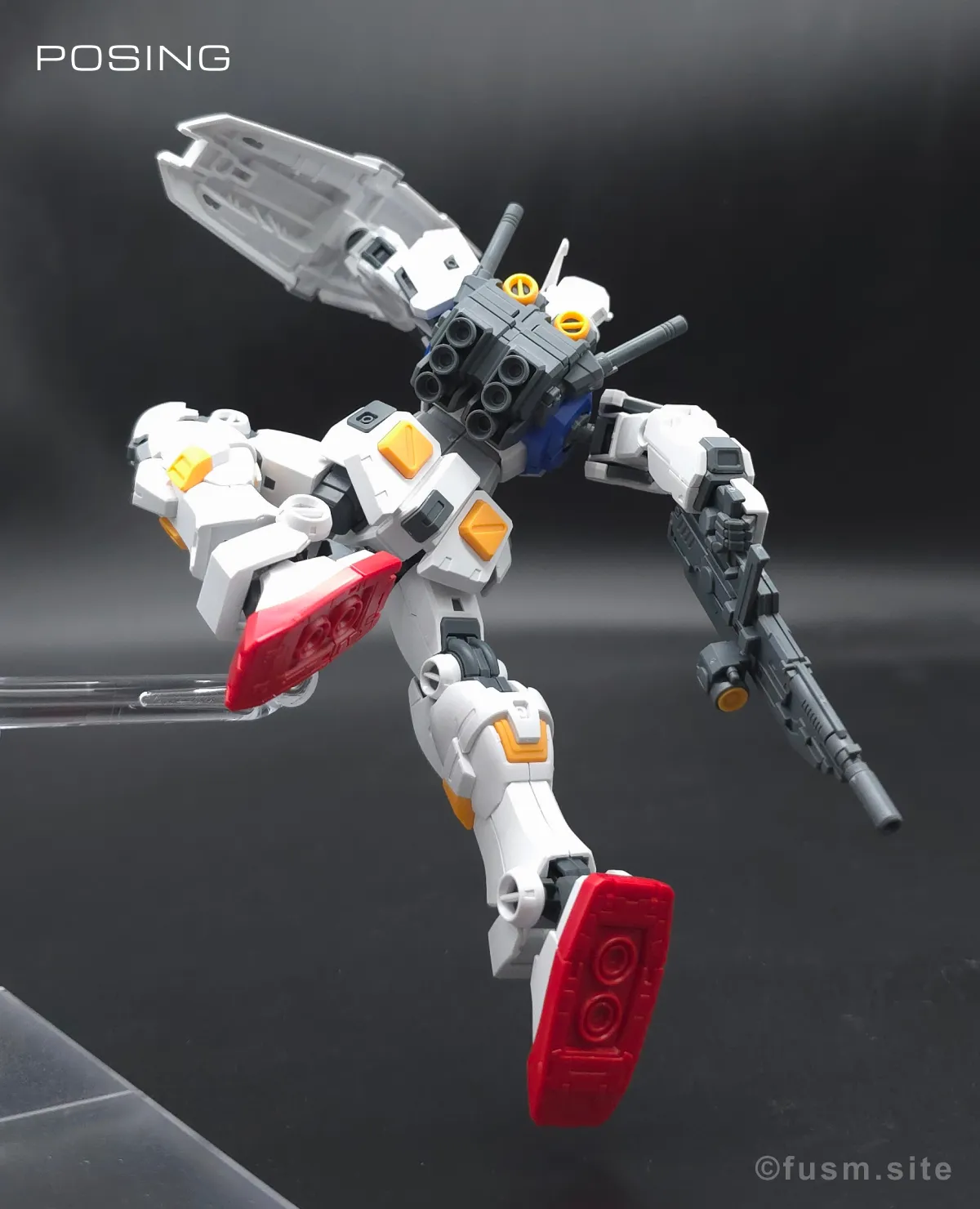 【傑作】HG ガンダム7号機『プレバン限定』 ポージング 09