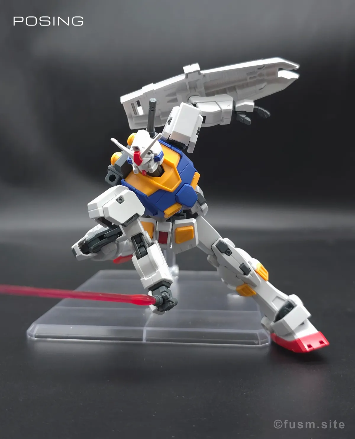 【傑作】HG ガンダム7号機『プレバン限定』 ポージング 11