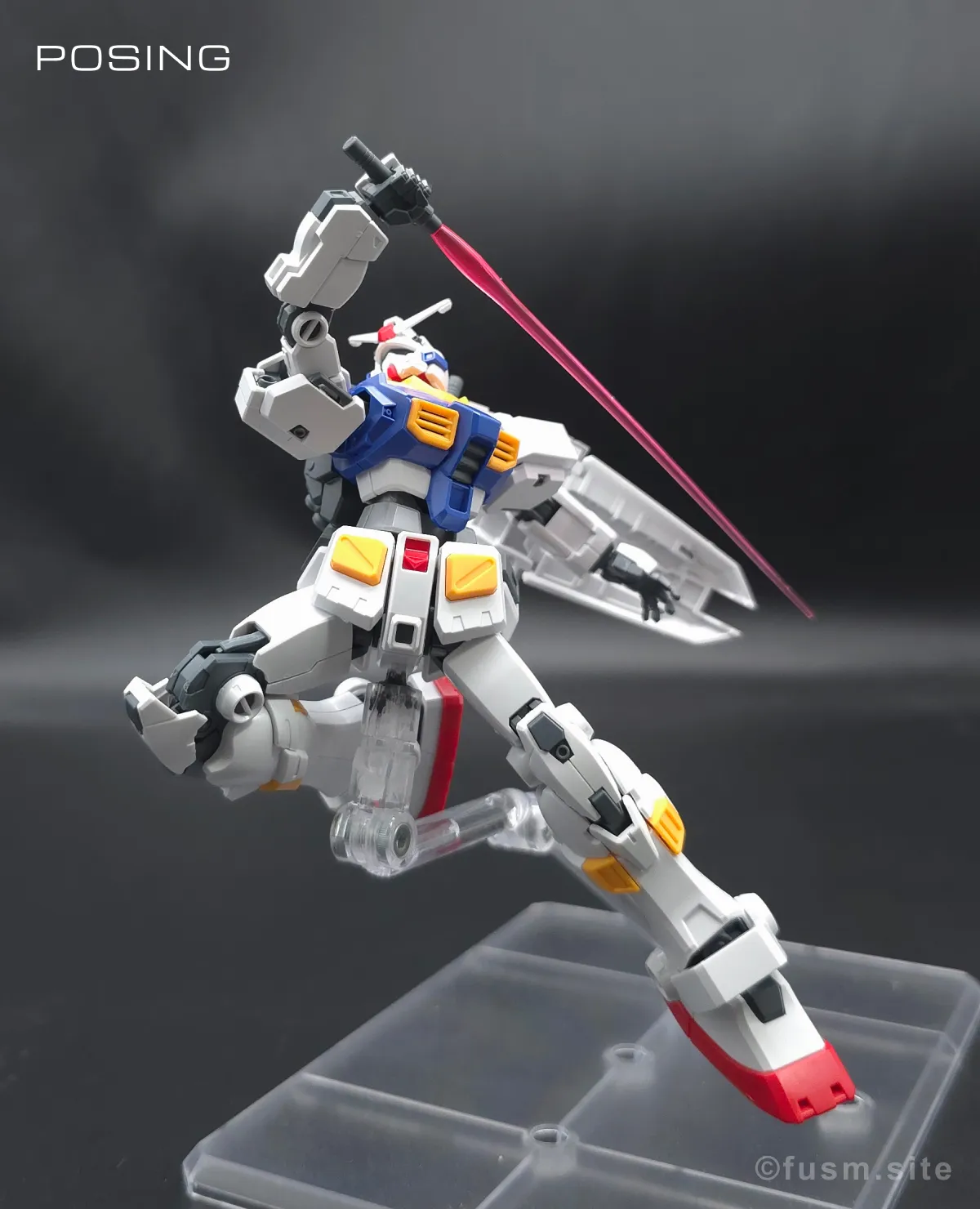 【傑作】HG ガンダム7号機『プレバン限定』 ポージング 13