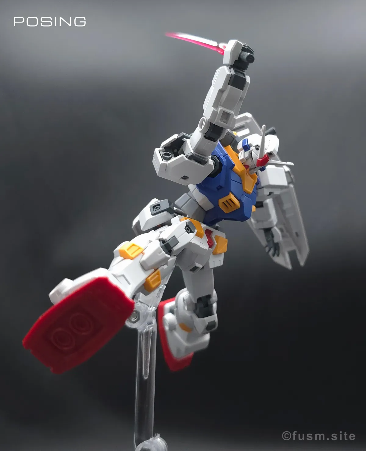 【傑作】HG ガンダム7号機『プレバン限定』 ポージング 15