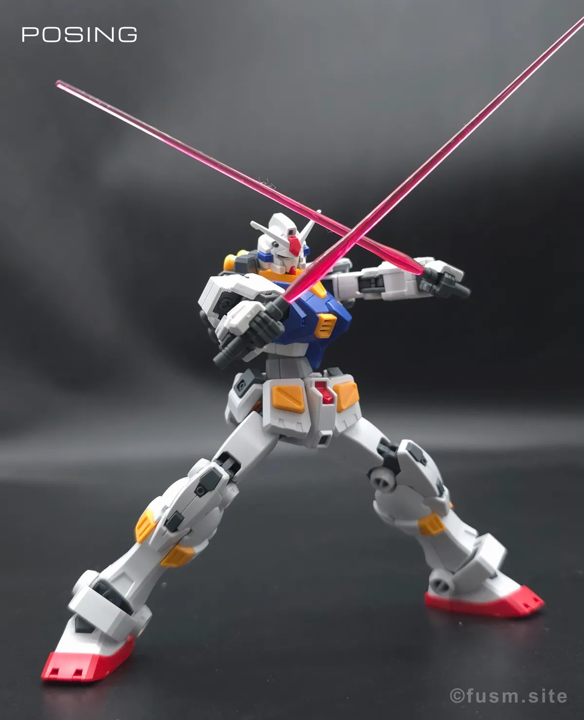 【傑作】HG ガンダム7号機『プレバン限定』 ポージング 18