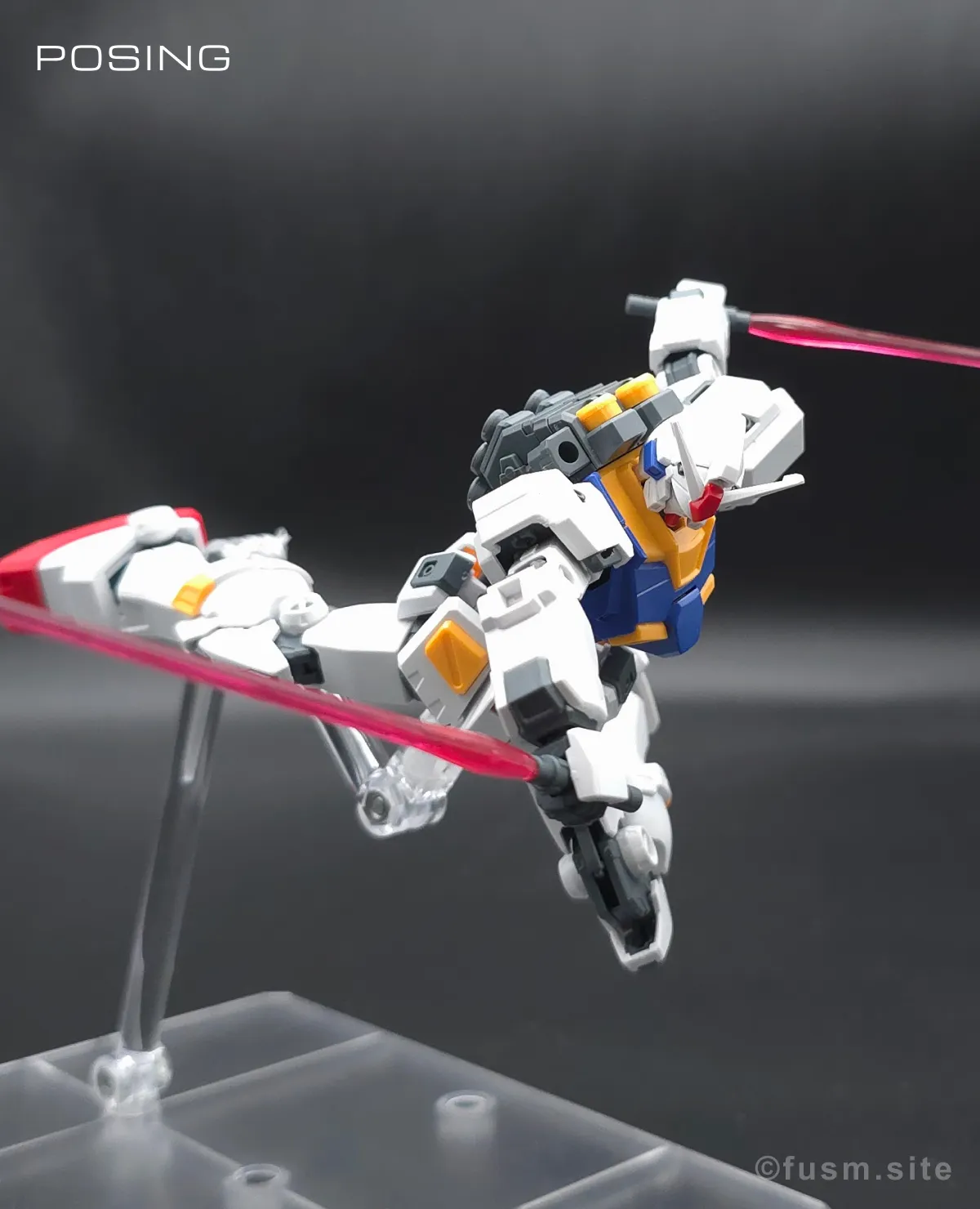 【傑作】HG ガンダム7号機『プレバン限定』 ポージング 19