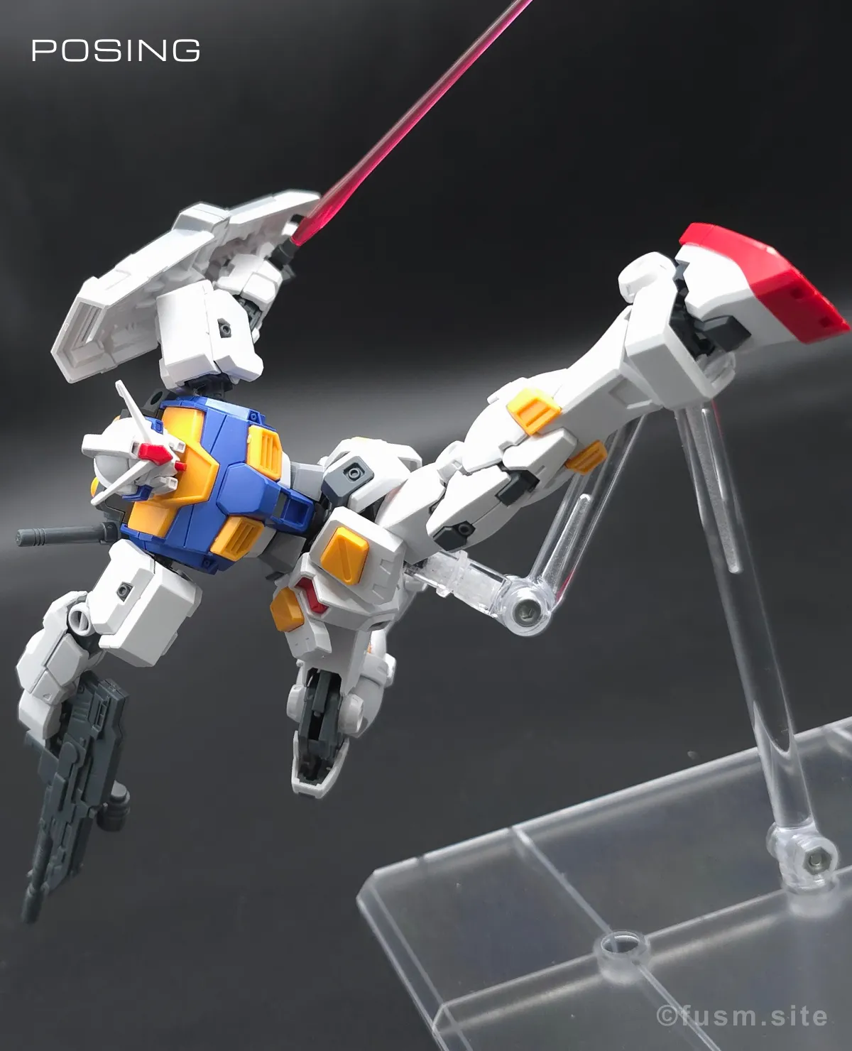【傑作】HG ガンダム7号機『プレバン限定』 ポージング 21