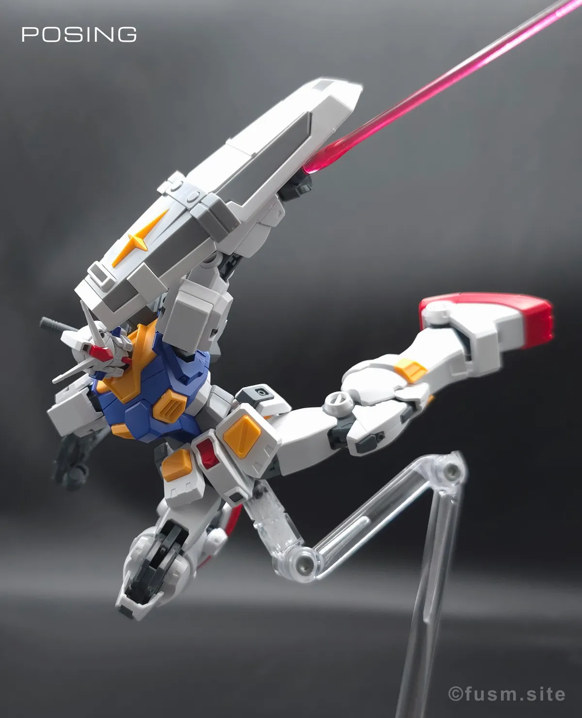 【傑作】HG ガンダム7号機『プレバン限定』 ポージング 22