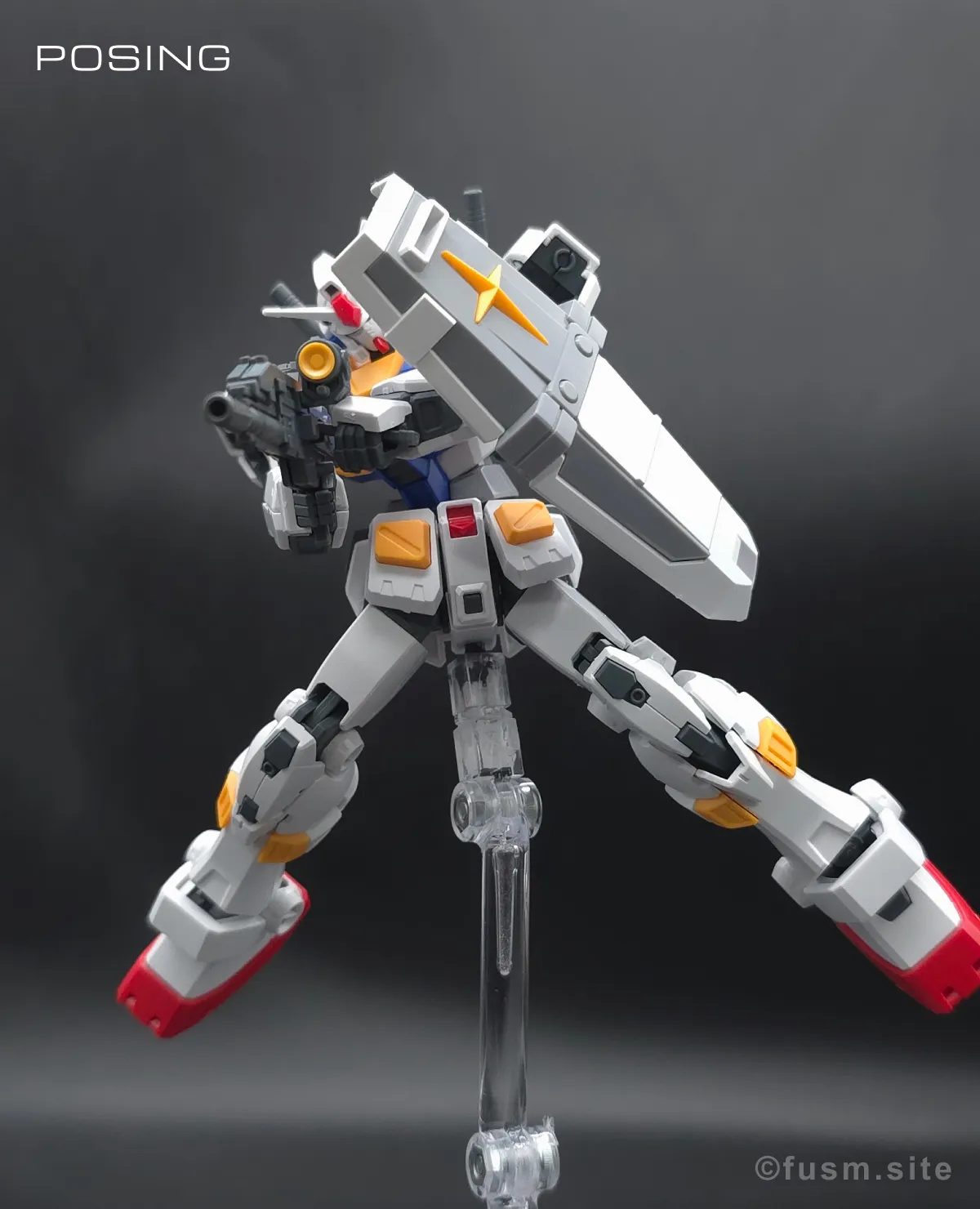 【傑作】HG ガンダム7号機『プレバン限定』 ポージング 27