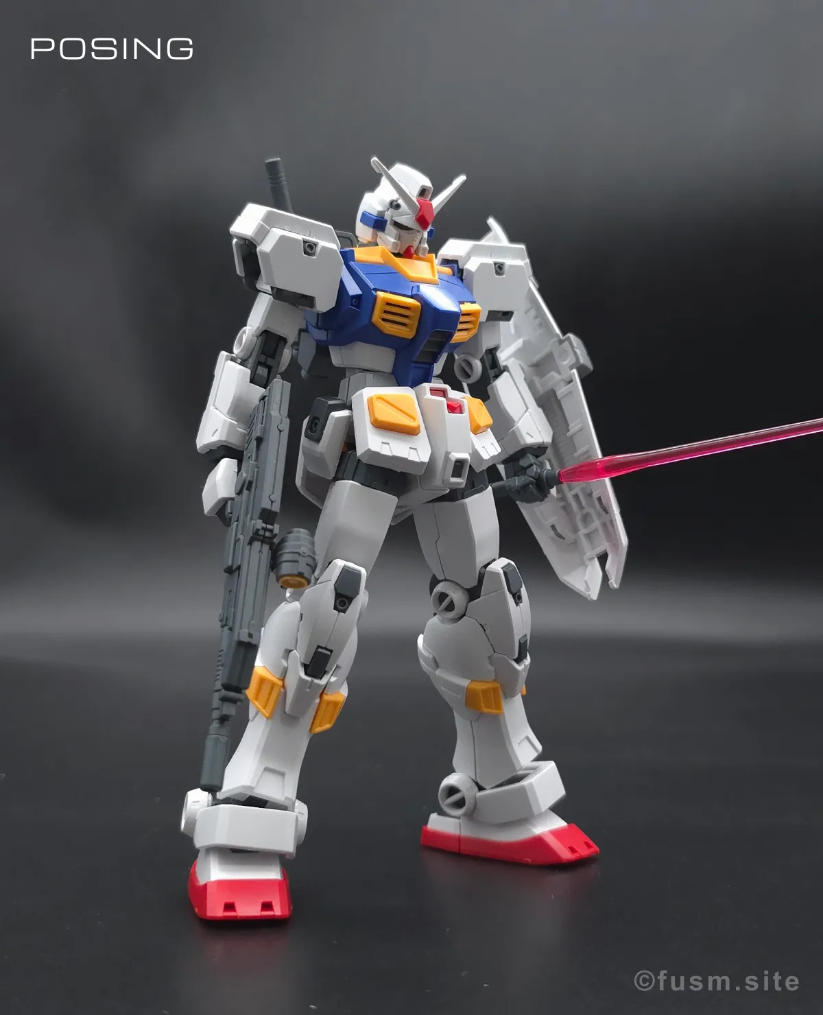 【傑作】HG ガンダム7号機『プレバン限定』 ポージング 29