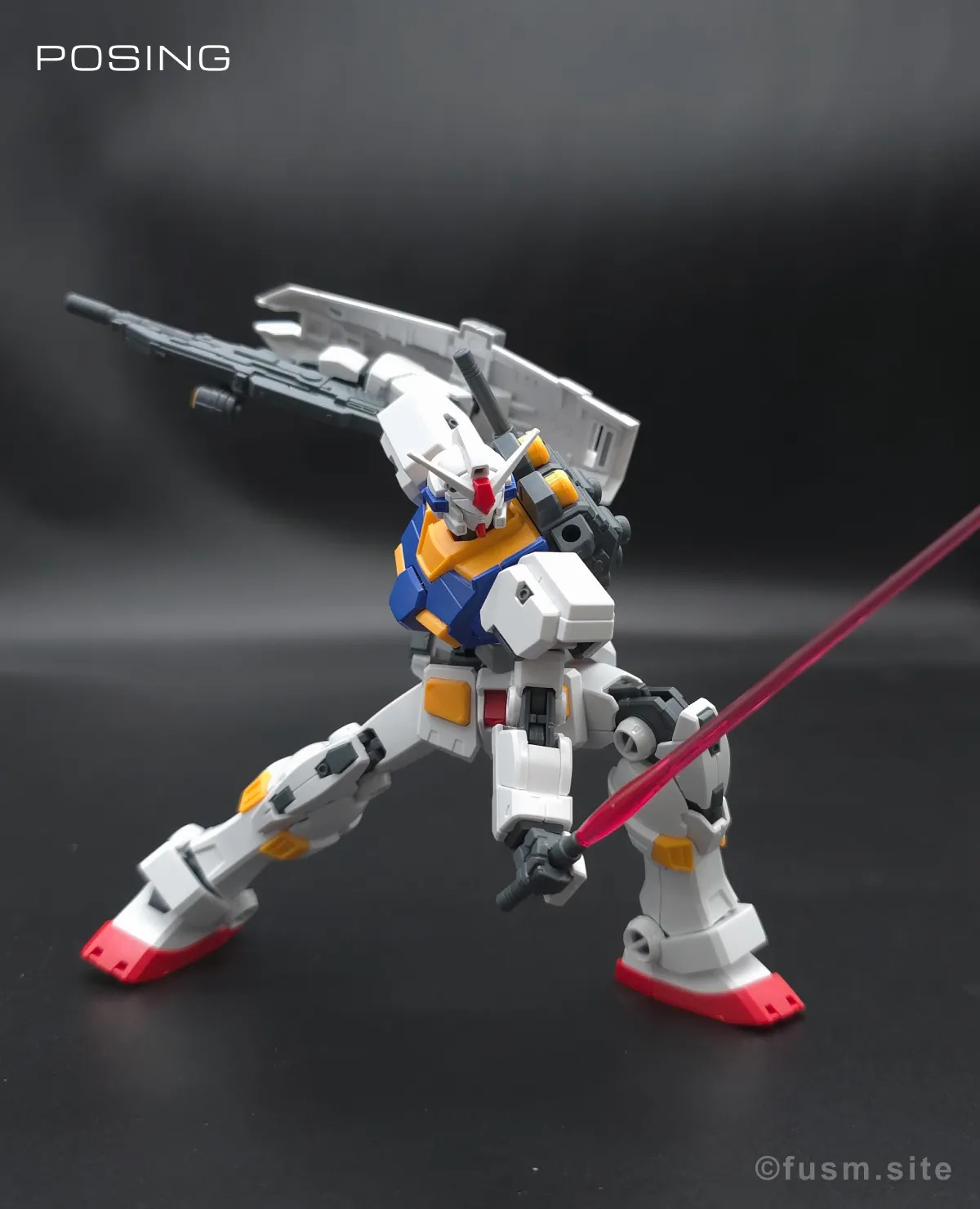 【傑作】HG ガンダム7号機『プレバン限定』 ポージング 30