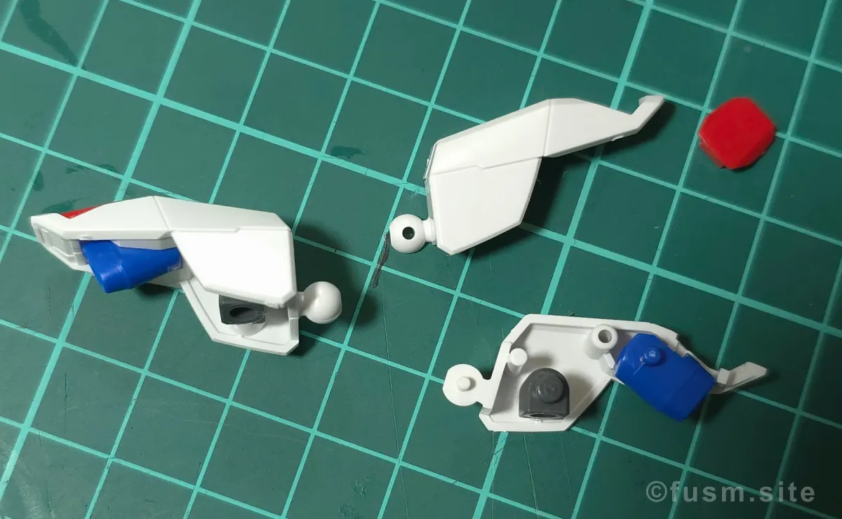 HGCE フリーダムガンダム レビュー パーツ・構造・組み立て 03