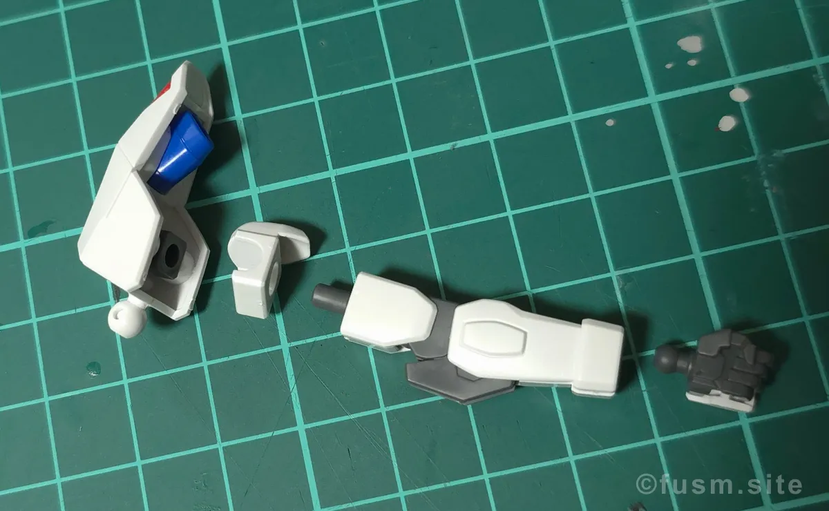 HGCE フリーダムガンダム レビュー パーツ・構造・組み立て 04