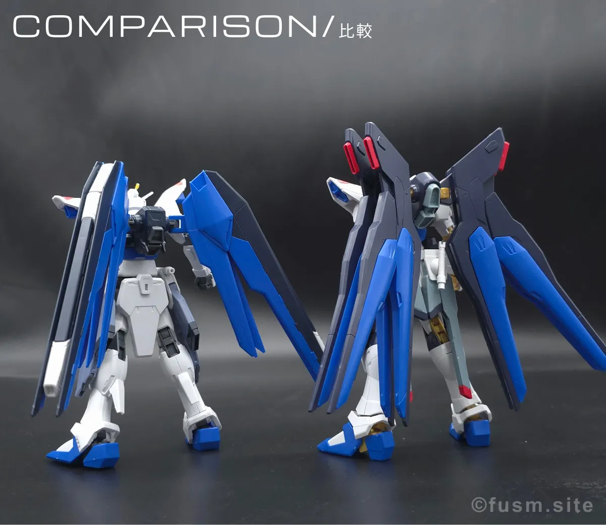 HGCE フリーダムガンダム レビュー 比較 03