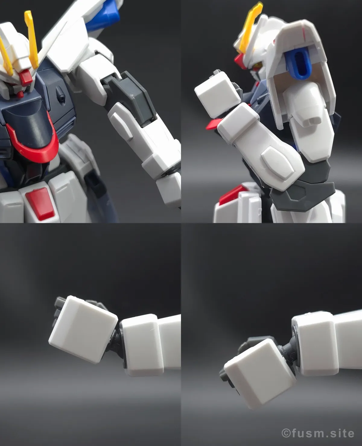 HGCE フリーダムガンダム レビュー 腕部ディテール 可動域 01