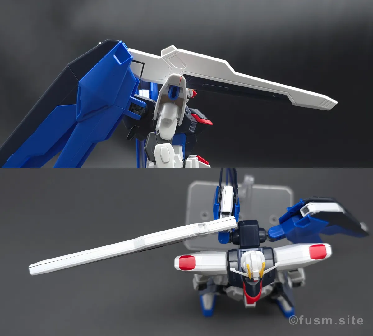 HGCE フリーダムガンダム レビュー バックパックレビュー 可動域 05