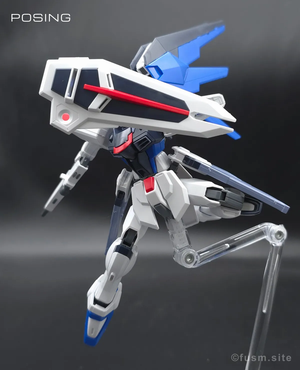 HGCE フリーダムガンダム レビュー ポージング 05