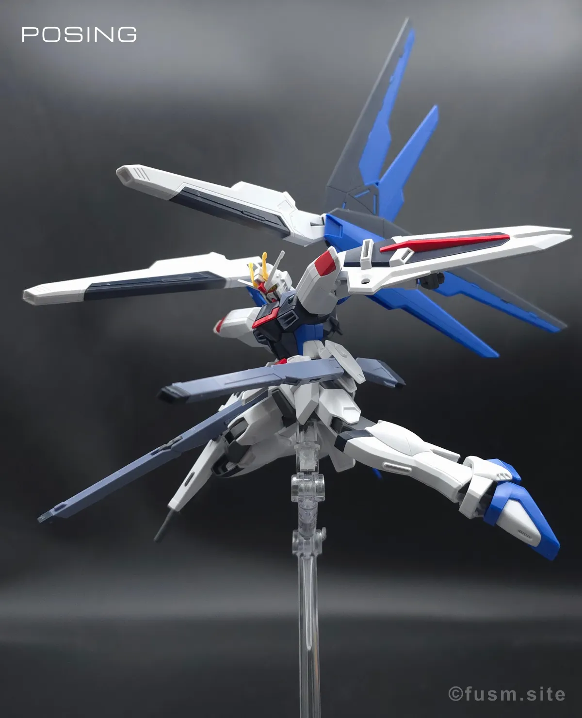 HGCE フリーダムガンダム レビュー ポージング 08