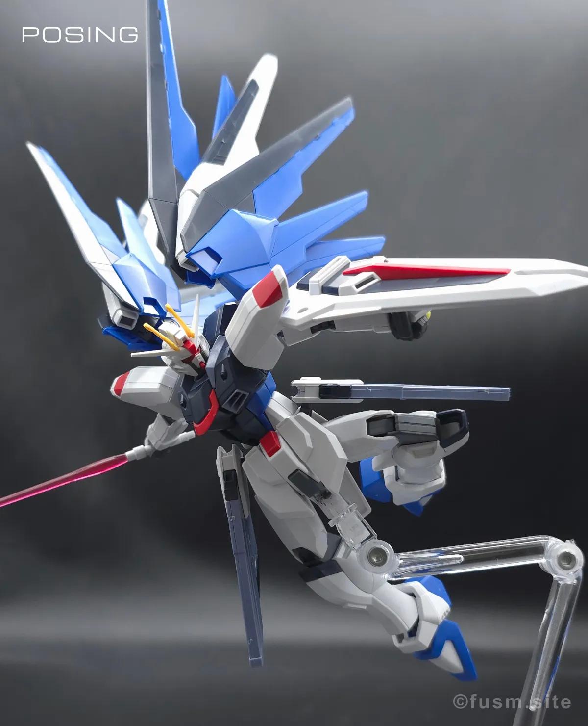 HGCE フリーダムガンダム レビュー ポージング 15