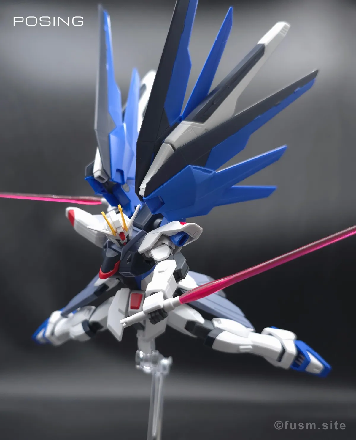 HGCE フリーダムガンダム レビュー ポージング 16