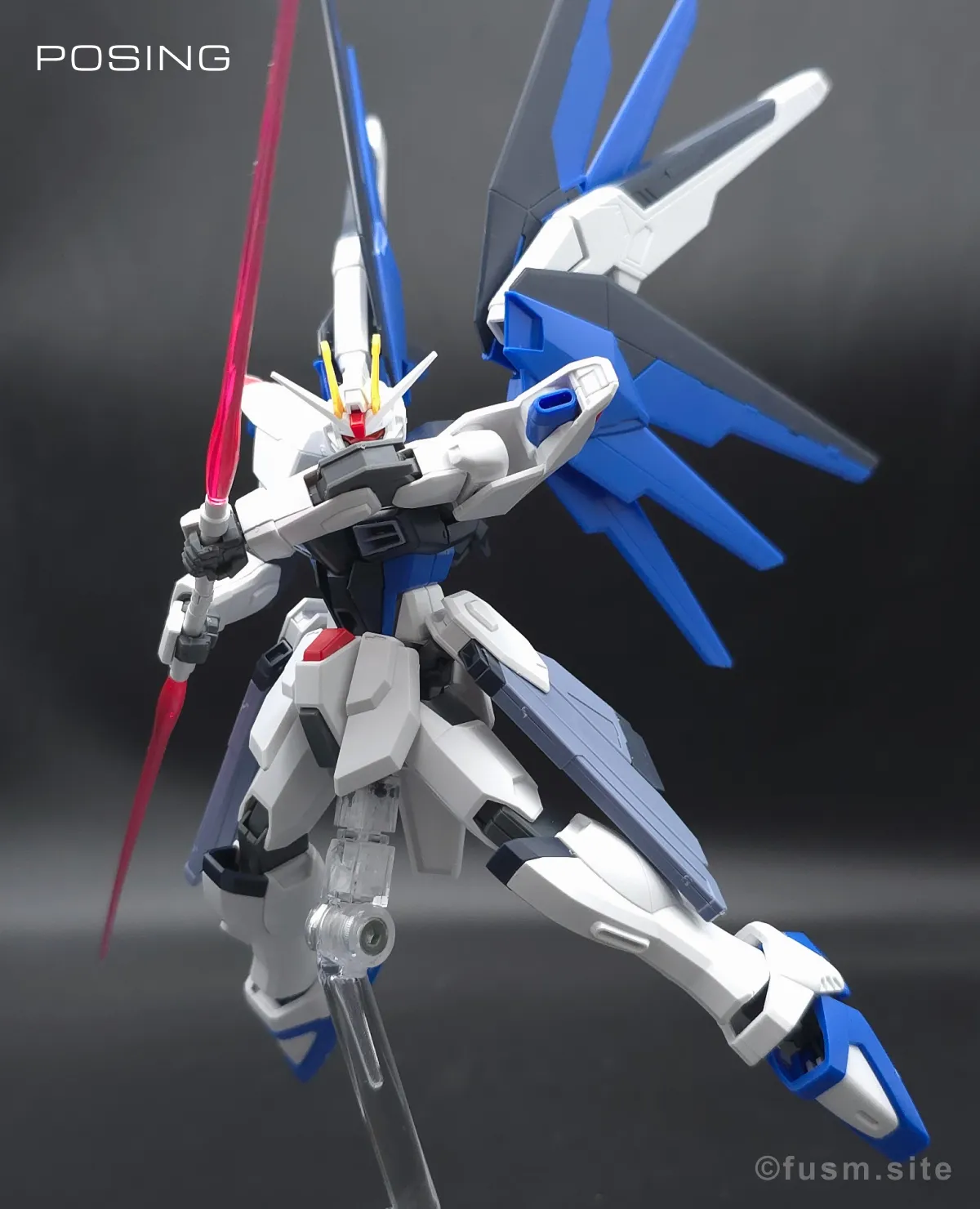 HGCE フリーダムガンダム レビュー ポージング 17