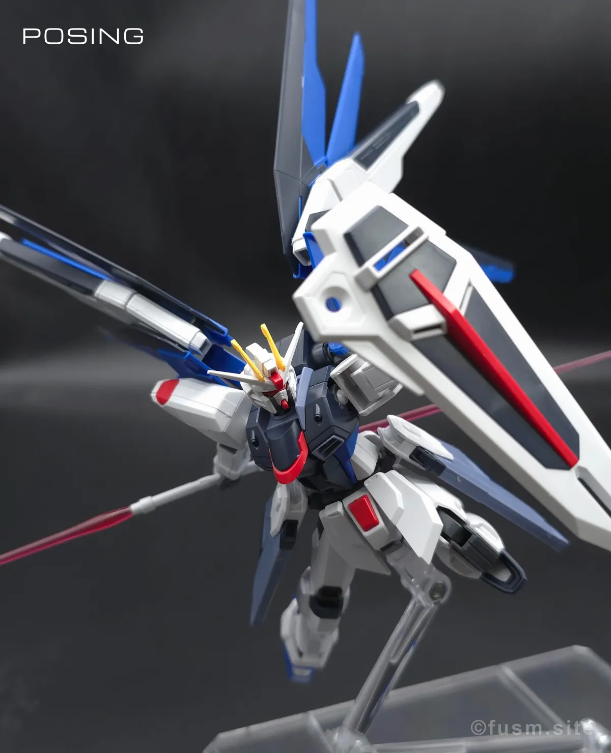 HGCE フリーダムガンダム レビュー ポージング 18