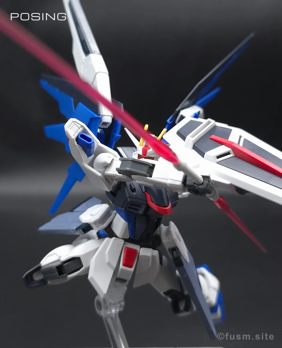 HGCE フリーダムガンダム レビュー ポージング 19