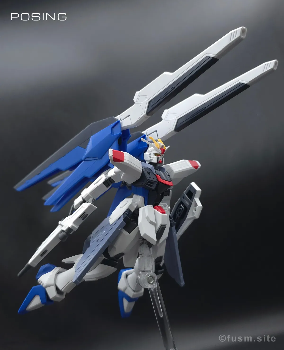 HGCE フリーダムガンダム レビュー ポージング 21