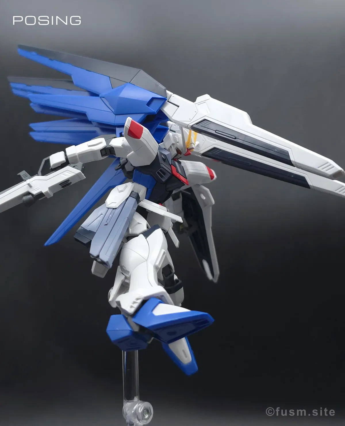 HGCE フリーダムガンダム レビュー ポージング 22