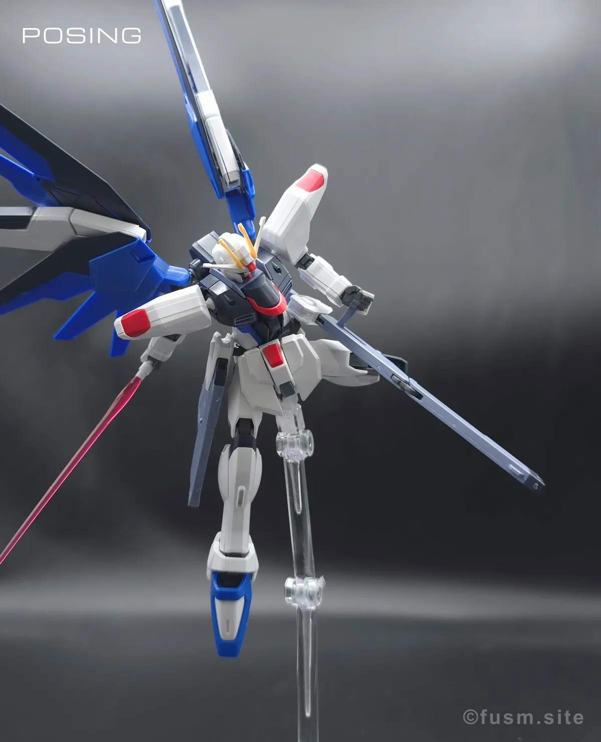 HGCE フリーダムガンダム レビュー ポージング 24