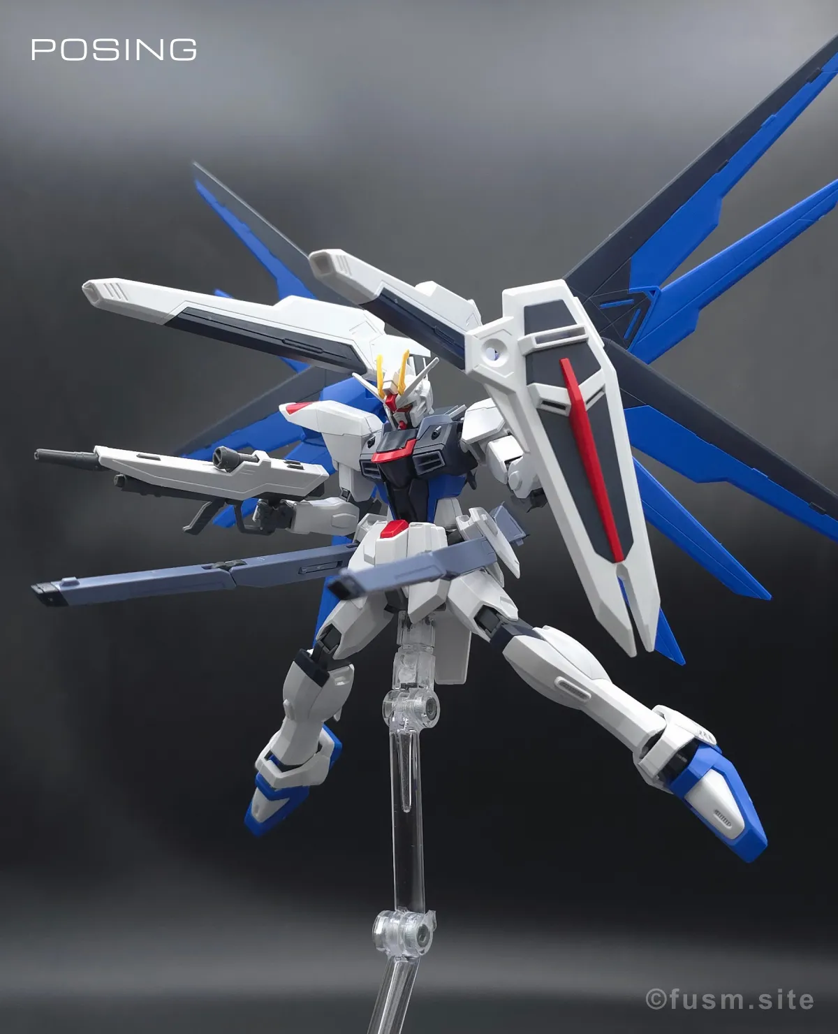 HGCE フリーダムガンダム レビュー ポージング 25