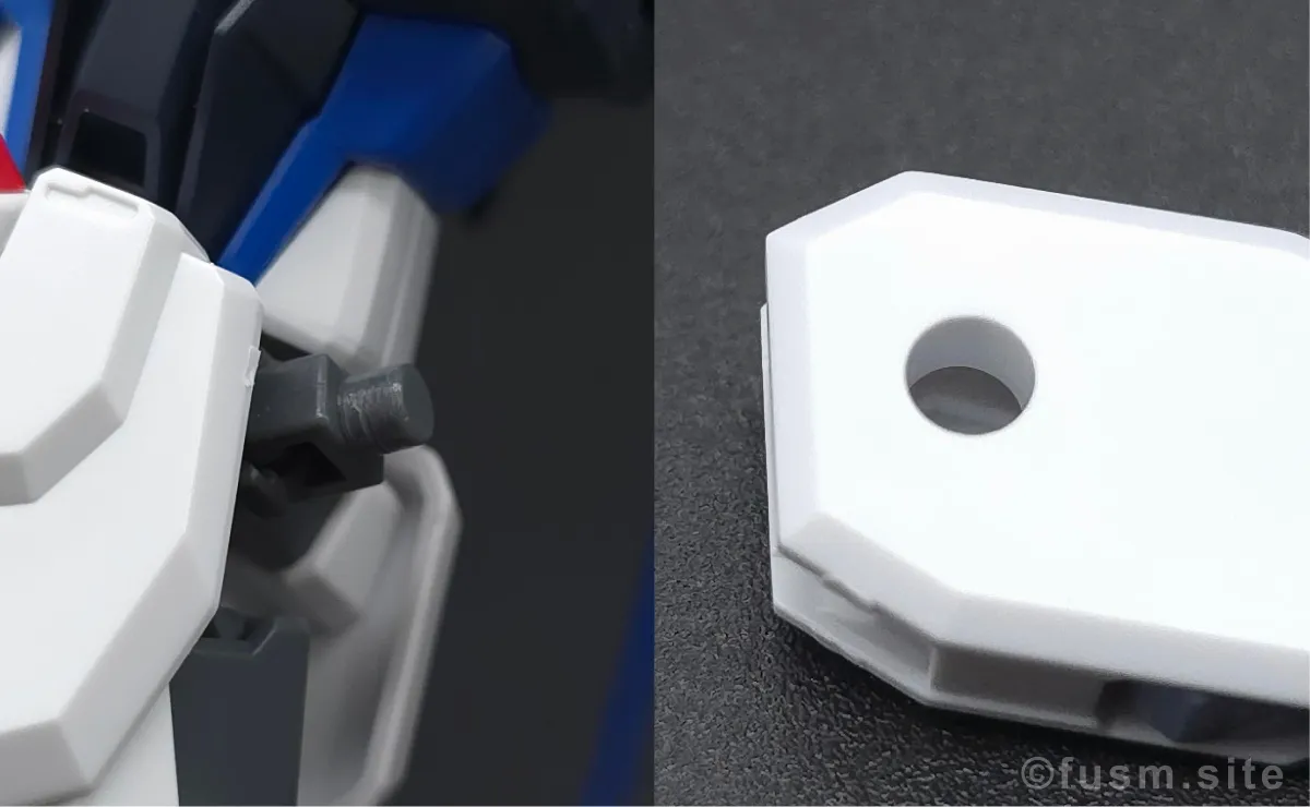 HGCE フリーダムガンダム レビュー 耐久力が弱い箇所 02