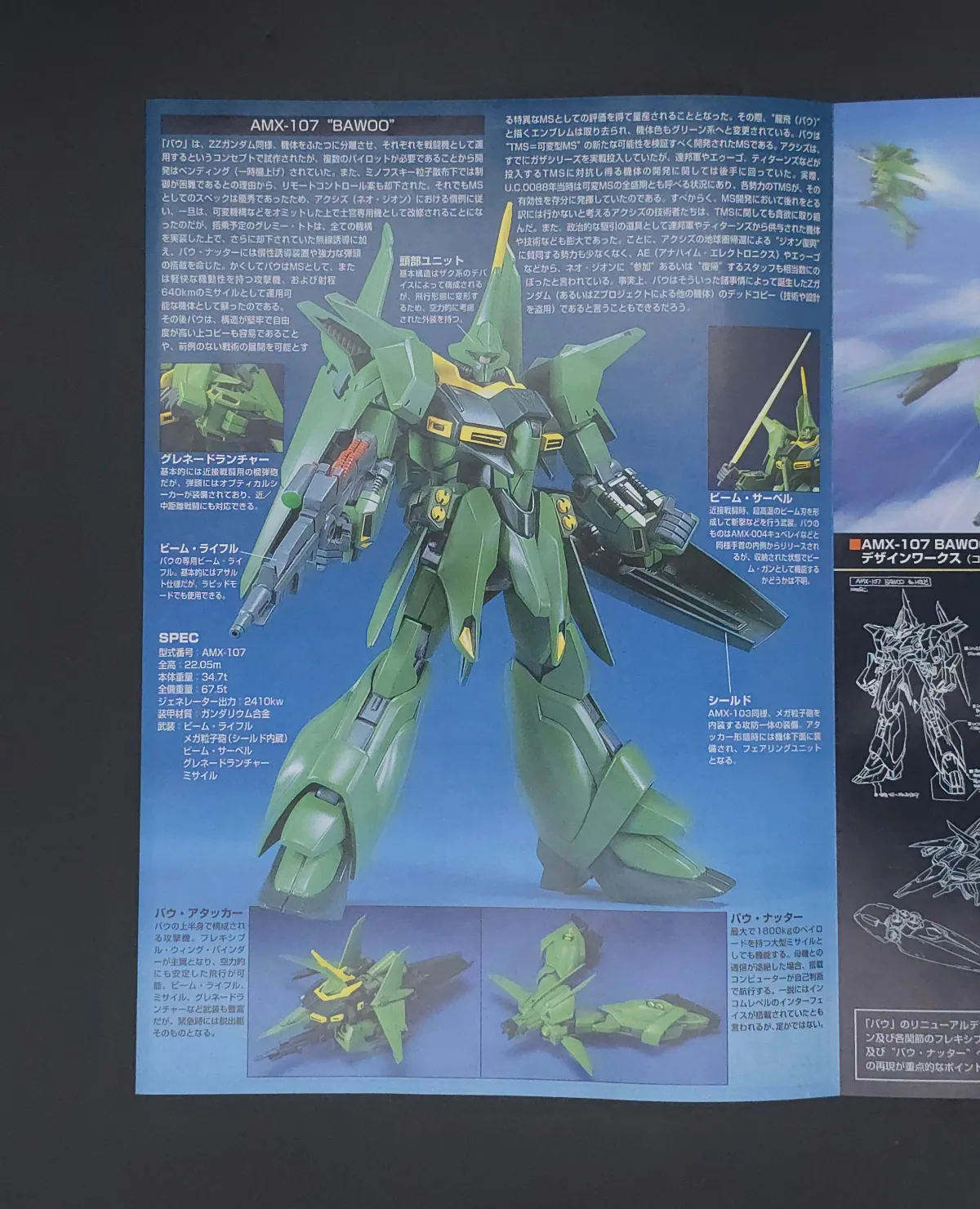 HGUC バウ(量産型) レビュー パッケージ 06