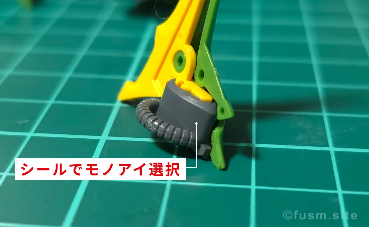 HGUC バウ(量産型) レビュー パーツ・構造・組み立て 06