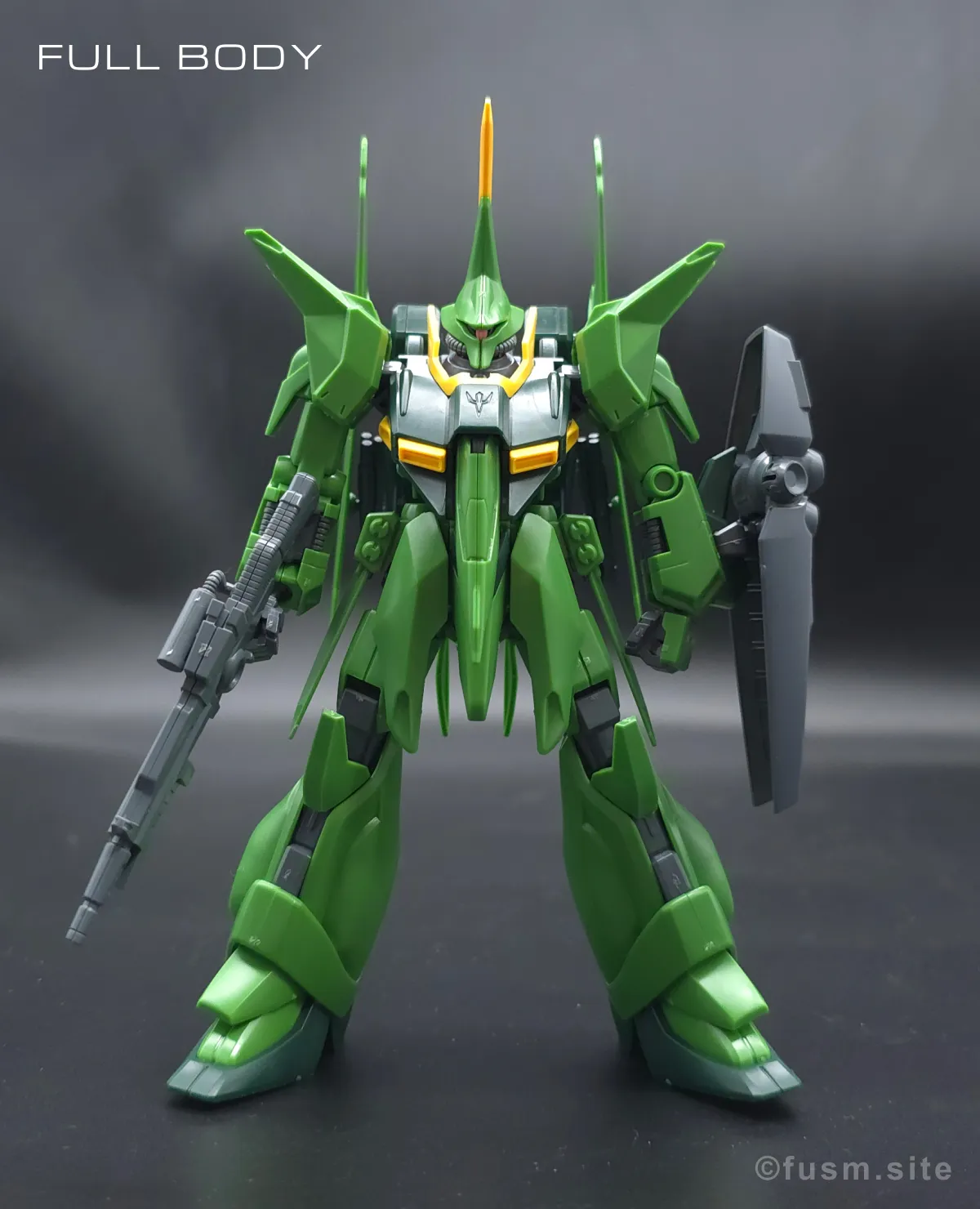 HGUC バウ(量産型) レビュー 多角的に見た全体の外観・素組み 01