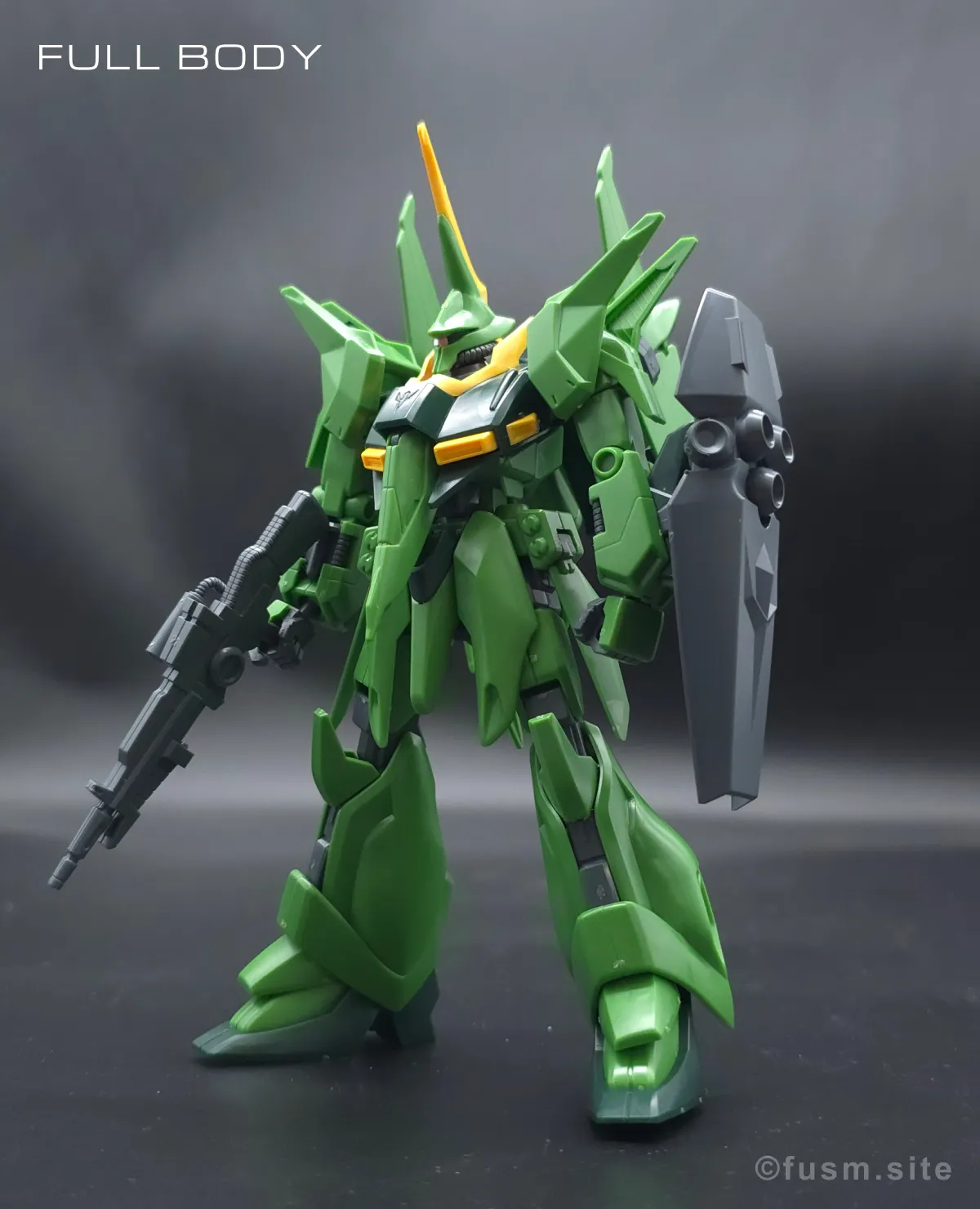 HGUC バウ(量産型) レビュー 多角的に見た全体の外観・素組み 02