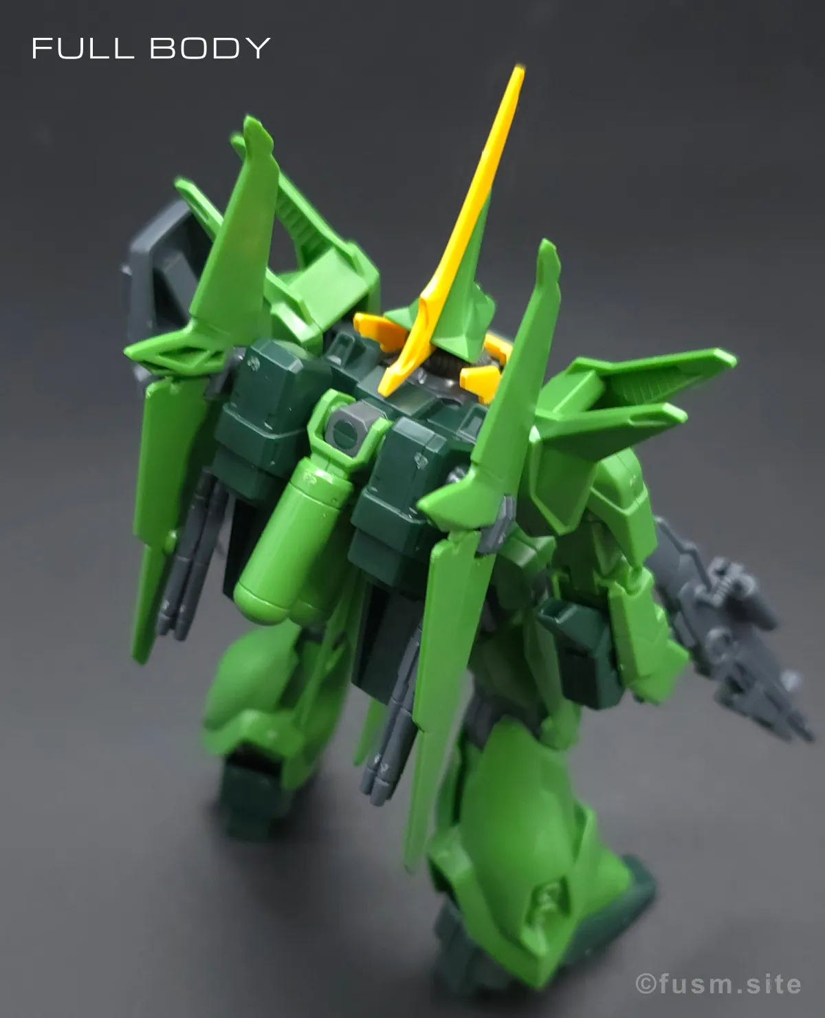 HGUC バウ(量産型) レビュー 多角的に見た全体の外観・素組み 04