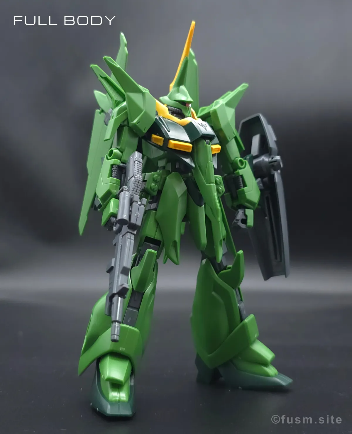 HGUC バウ(量産型) レビュー 多角的に見た全体の外観・素組み 05