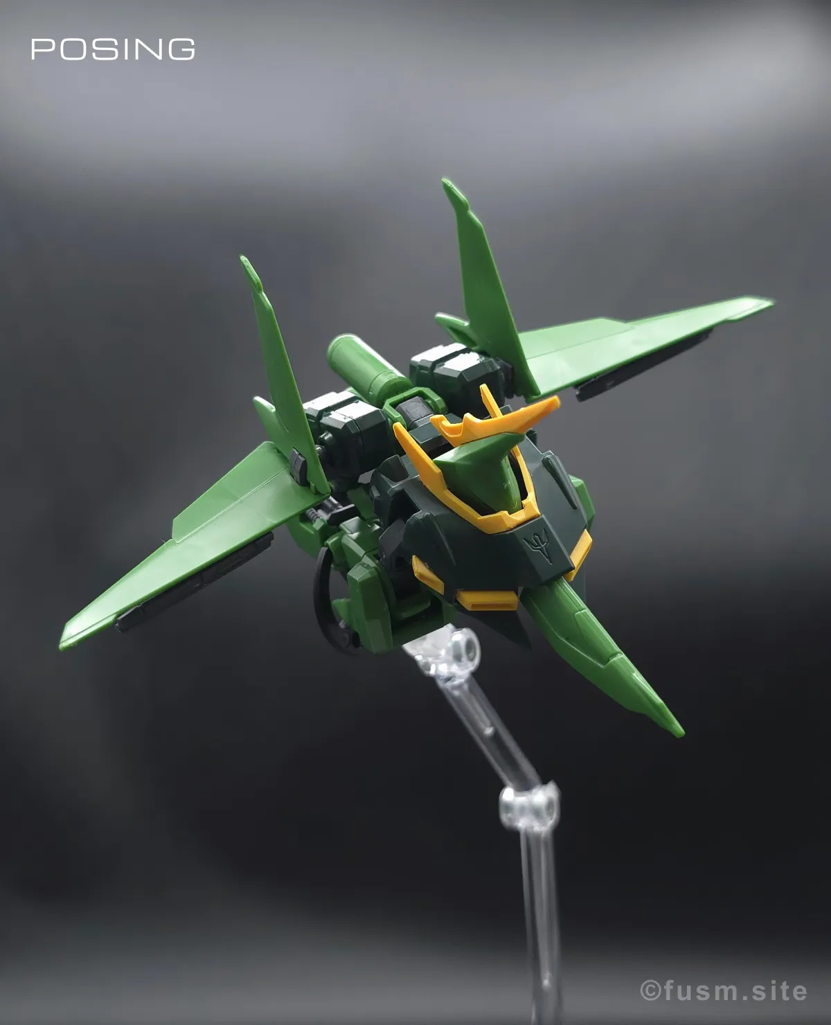 HGUC バウ(量産型) レビュー ポージング 01