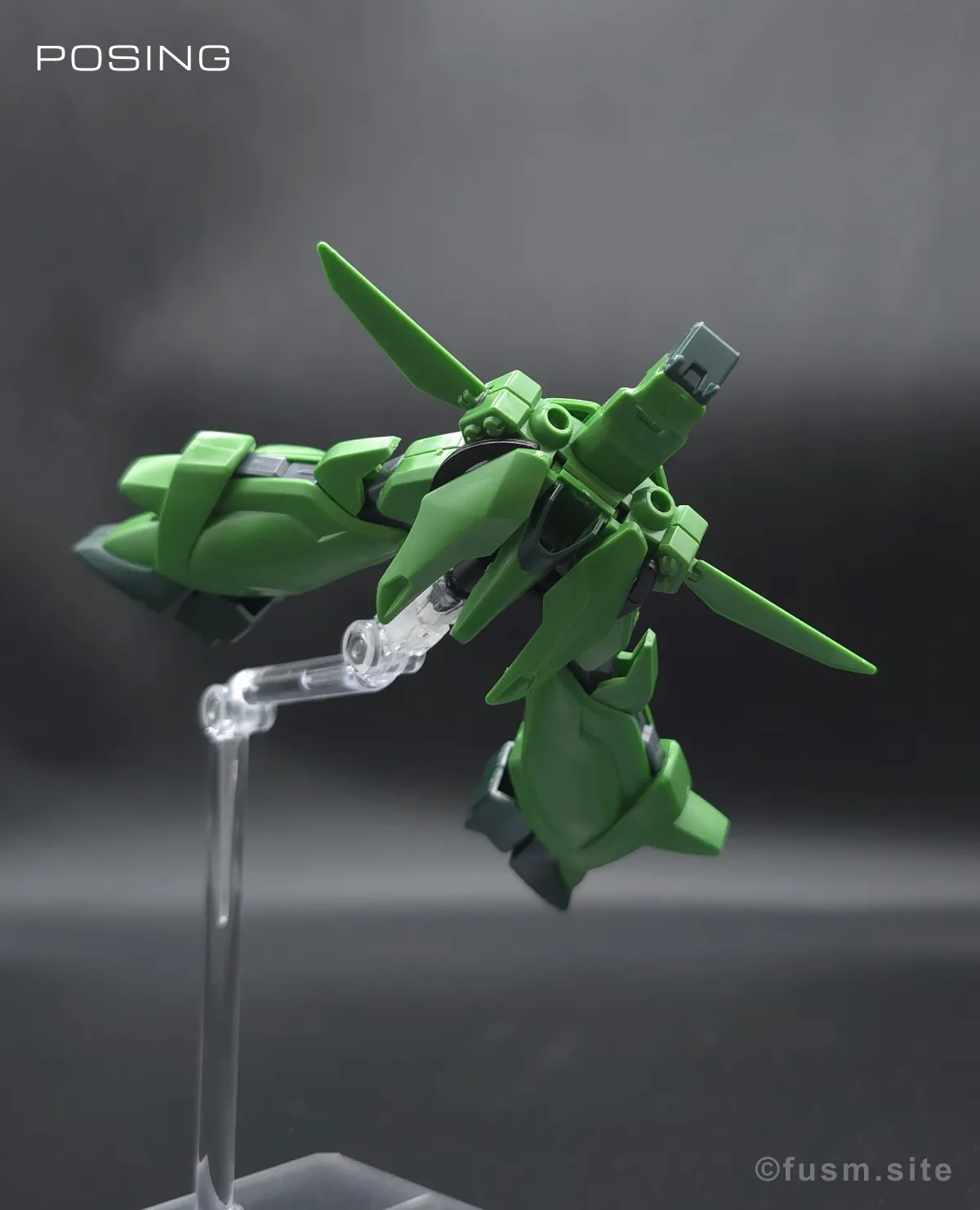 HGUC バウ(量産型) レビュー ポージング 03