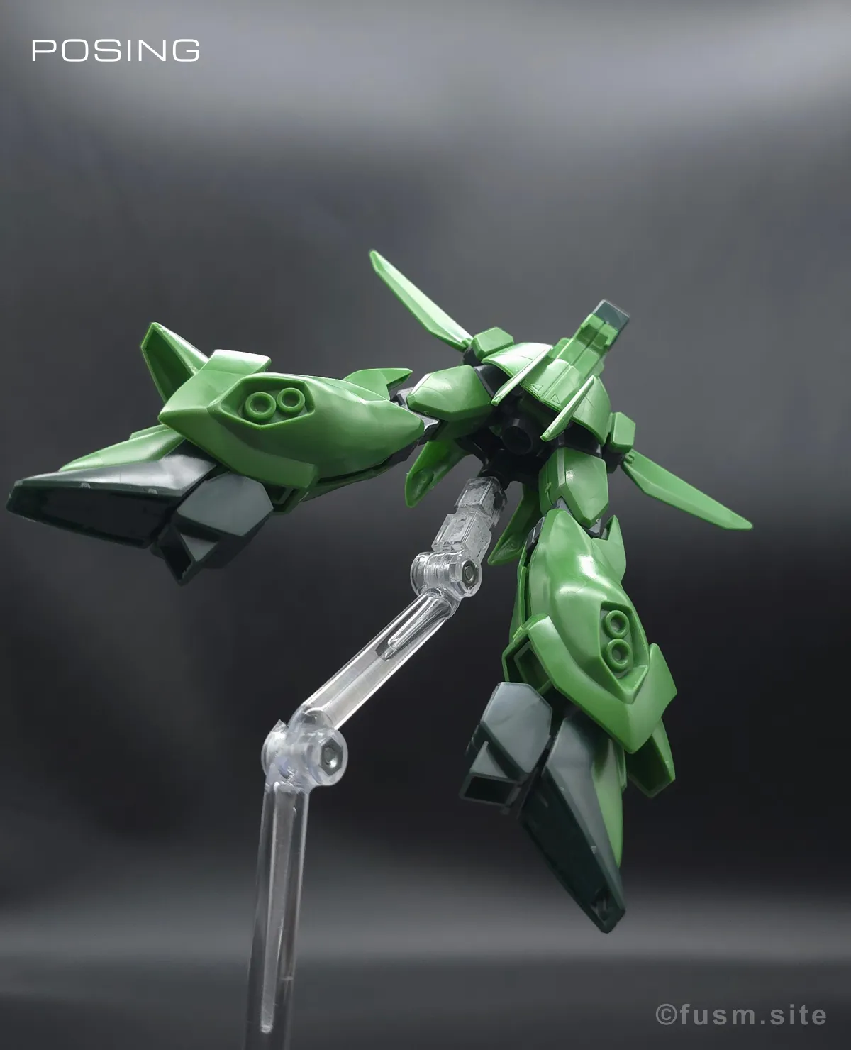 HGUC バウ(量産型) レビュー ポージング 04