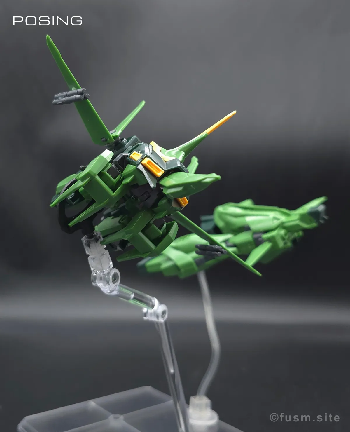 HGUC バウ(量産型) レビュー ポージング 05