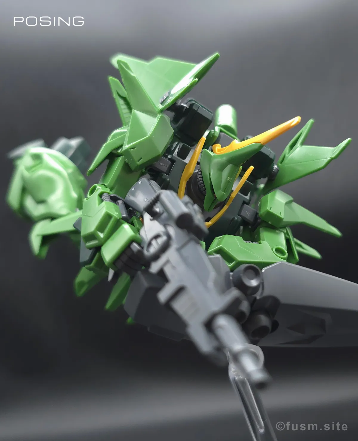 HGUC バウ(量産型) レビュー ポージング 10
